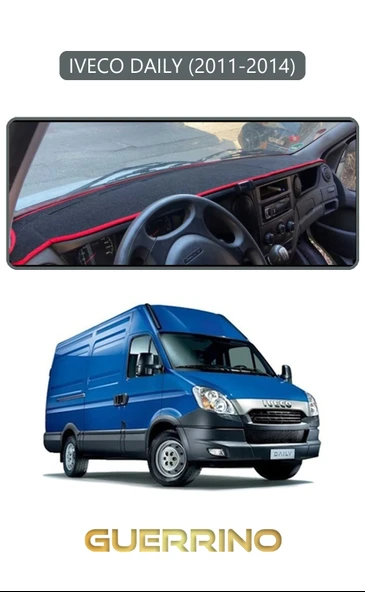 NEYA  IVECO DAILY 2011-2014TORPİDO KORUMA HALISI GRİ KENAR ürün görseli 1