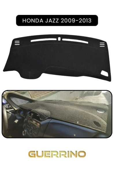 NEYA  HONDA JAZZ 2009-2013TORPİDO KORUMA HALISI SİYAH KENAR ürün görseli 1