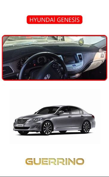 NEYA  HYUNDAİ GENESİSTORPİDO KORUMA HALISI KIRMIZI KENAR ürün görseli 1