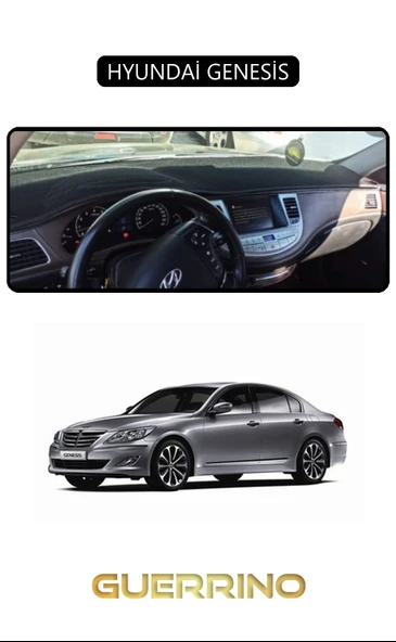 NEYA  HYUNDAİ GENESİSTORPİDO KORUMA HALISI SİYAH KENAR ürün görseli 1