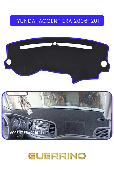 NEYA  HYUNDAİ ACCENT ERA 2006-2011TORPİDO KORUMA HALISI MAVİ KENAR ürün görseli 1