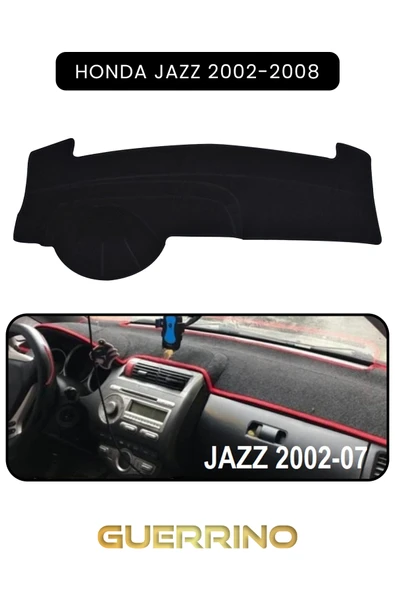NEYA  HONDA JAZZ 2002-2008TORPİDO KORUMA HALISI SİYAH KENAR ürün görseli 1