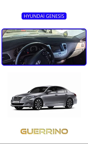 NEYA  HYUNDAİ GENESİSTORPİDO KORUMA HALISI MAVİ KENAR ürün görseli 1