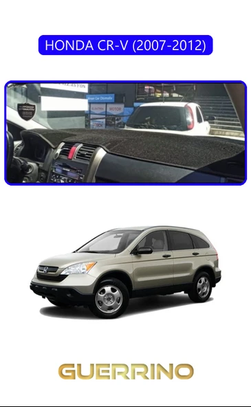 NEYA  HONDA CR-V 2007-2012TORPİDO KORUMA HALISI MAVİ KENAR ürün görseli 1