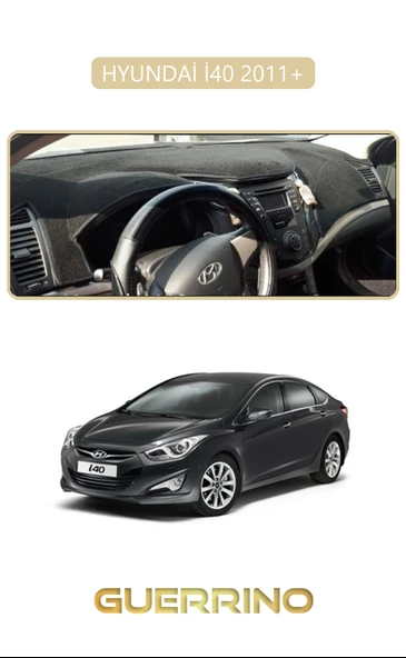 NEYA  HYUNDAİ İ40 2011+ (i30 )TORPİDO KORUMA HALISI BEJ KENAR ürün görseli 1
