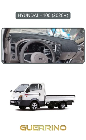 NEYA  HYUNDAİ H100 2020+TORPİDO KORUMA HALISI GRİ KENAR ürün görseli 1