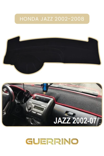 NEYA  HONDA JAZZ 2002-2008TORPİDO KORUMA HALISI BEJ KENAR ürün görseli 1