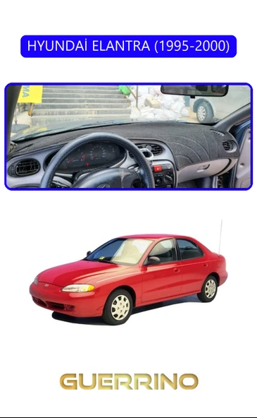NEYA  HYUNDAİ ELANTRA 1995-2000TORPİDO KORUMA HALISI MAVİ KENAR ürün görseli 1