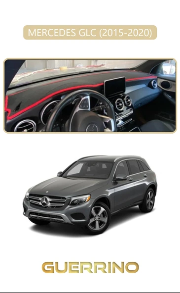 NEYA  MERCEDES GLC 2015-2020TORPİDO KORUMA HALISI BEJ KENAR ürün görseli 1