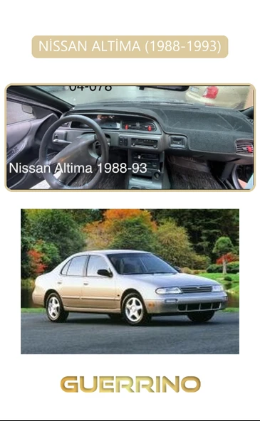 NEYA  NİSSAN ALTİMA 1988-1993TORPİDO KORUMA HALISI BEJ KENAR ürün görseli 1