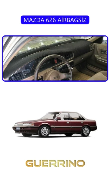NEYA  MAZDA 626 AİRBAGSİZTORPİDO KORUMA HALISI MAVİ KENAR ürün görseli 1