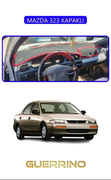 NEYA  MAZDA 323 KAPAKLITORPİDO KORUMA HALISI MAVİ KENAR ürün görseli 1