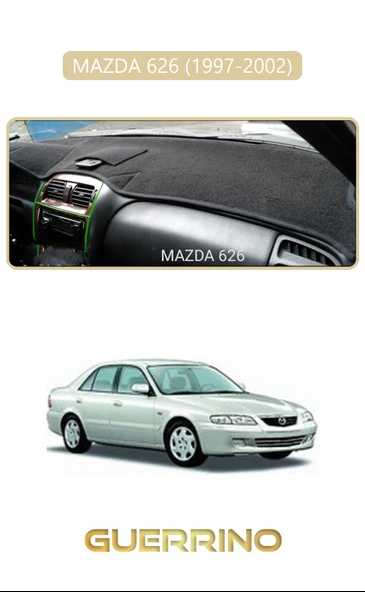 NEYA  MAZDA 626 1997-2002TORPİDO KORUMA HALISI BEJ KENAR ürün görseli 1
