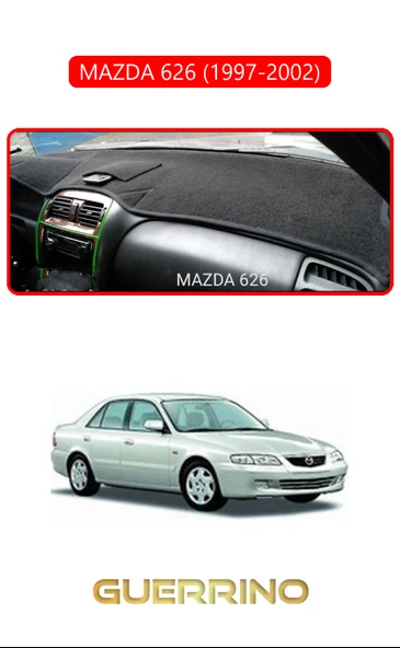 NEYA  MAZDA 626 1997-2002TORPİDO KORUMA HALISI KIRMIZI KENAR ürün görseli 1
