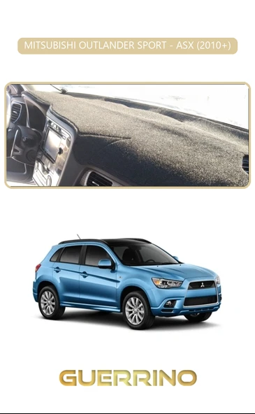 NEYA  MITSUBISHI OUTLANDER SPORT/ASX 2010+TORPİDO KORUMA HALISI BEJ KENAR ürün görseli 1