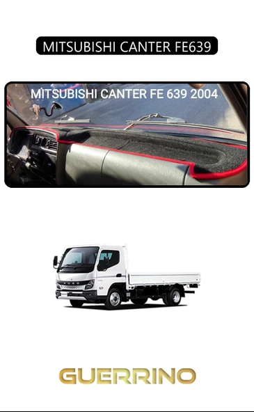 NEYA  MITSUBISHI CANTER FE639TORPİDO KORUMA HALISI SİYAH KENAR ürün görseli 1