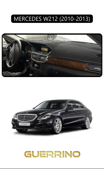 NEYA  MERCEDES W212 2010-2013TORPİDO KORUMA HALISI SİYAH KENAR ürün görseli 1