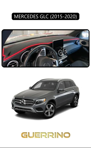 NEYA  MERCEDES GLC 2015-2020TORPİDO KORUMA HALISI SİYAH KENAR ürün görseli 1