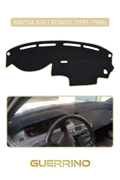 NEYA  MAZDA 626 CRONOS 1991-1996TORPİDO KORUMA HALISI BEJ KENAR ürün görseli 1
