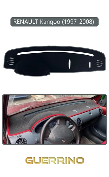 NEYA  RENAULT Kangoo (1997-2008) TORPİDO KORUMA HALISI GRİ KENAR ürün görseli 1