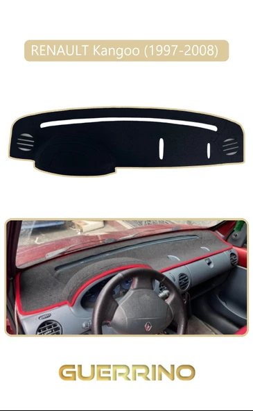 NEYA  RENAULT Kangoo (1997-2008) TORPİDO KORUMA HALISI BEJ KENAR ürün görseli 1