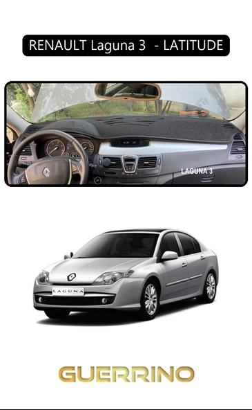 NEYA  RENAULT Laguna 3  - LATITUDETORPİDO KORUMA HALISI SİYAH KENAR ürün görseli 1