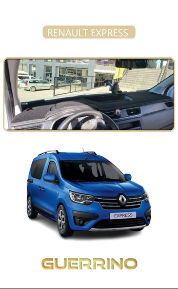 NEYA  RENAULT EXPRESS TORPİDO KORUMA HALISI BEJ KENAR ürün görseli 1