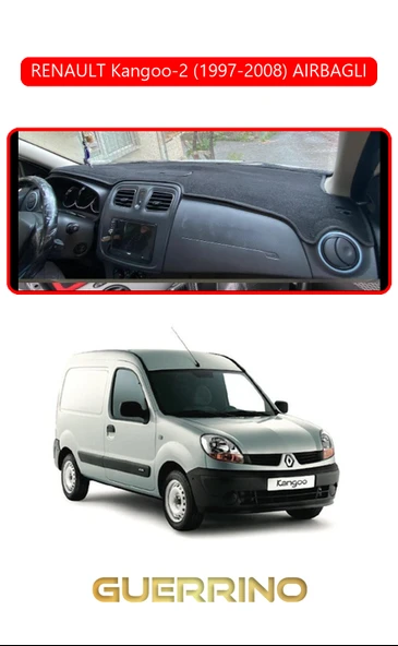 NEYA  RENAULT Kangoo-2 (1997-2008) AIRBAGLITORPİDO KORUMA HALISI KIRMIZI KENAR ürün görseli 1