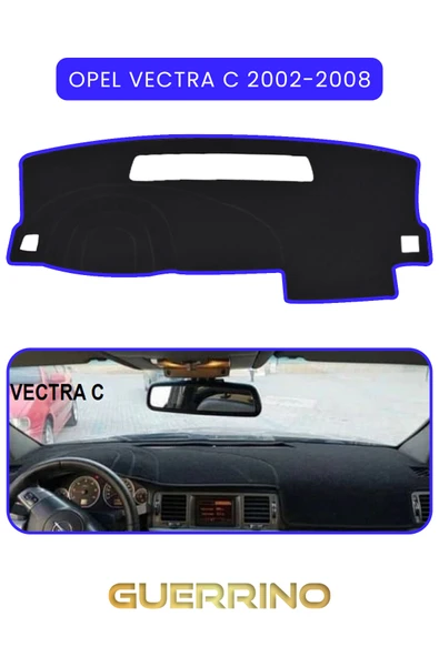 NEYA  OPEL Vectra C 2002-2008 TORPİDO KORUMA HALISI MAVİ KENAR ürün görseli 1