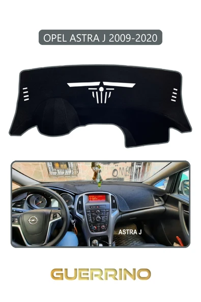 NEYA  OPEL Astra J (2009-2020)TORPİDO KORUMA HALISI GRİ KENAR ürün görseli 1