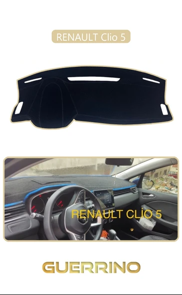 NEYA  RENAULT Clio 5TORPİDO KORUMA HALISI BEJ KENAR ürün görseli 1