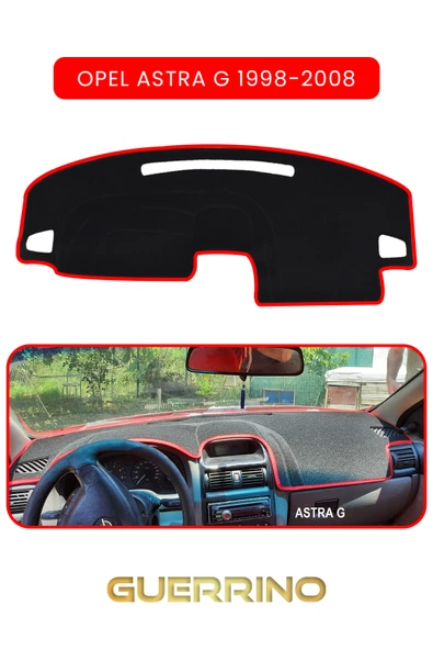 NEYA  OPEL Astra G 1998-2008TORPİDO KORUMA HALISI KIRMIZI KENAR ürün görseli 1