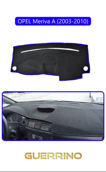 NEYA  OPEL Meriva A (2003-2010)TORPİDO KORUMA HALISI MAVİ KENAR ürün görseli 1