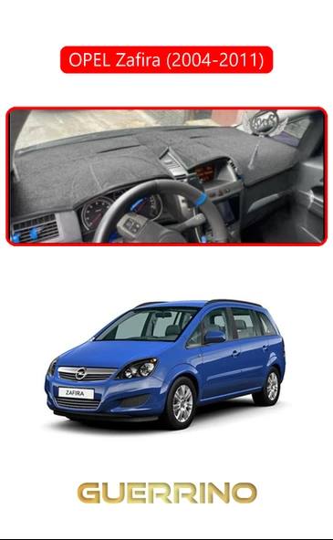 NEYA  OPEL Zafira (2004-2011)TORPİDO KORUMA HALISI KIRMIZI KENAR ürün görseli 1