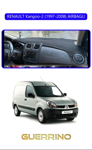 NEYA  RENAULT Kangoo-2 (1997-2008) AIRBAGLITORPİDO KORUMA HALISI MAVİ KENAR ürün görseli 1