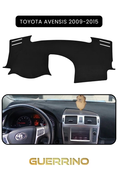 NEYA  TOYOTA Avensis (2009-2015)TORPİDO KORUMA HALISI SİYAH KENAR ürün görseli 1