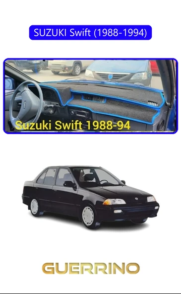 NEYA  SUZUKI Swift  (1988-1994)TORPİDO KORUMA HALISI MAVİ KENAR ürün görseli 1