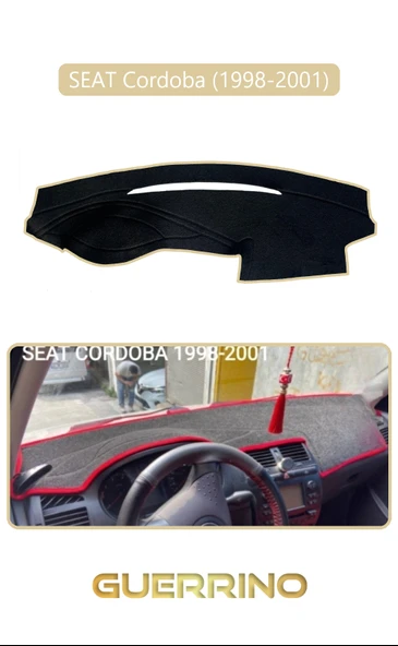 NEYA  SEAT Cordoba (1998-2001)TORPİDO KORUMA HALISI BEJ KENAR ürün görseli 1