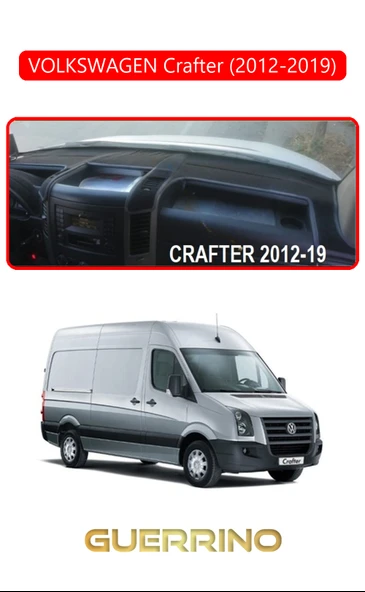 NEYA  VOLKSWAGEN Crafter (2012-2019)TORPİDO KORUMA HALISI KIRMIZI KENAR ürün görseli 1