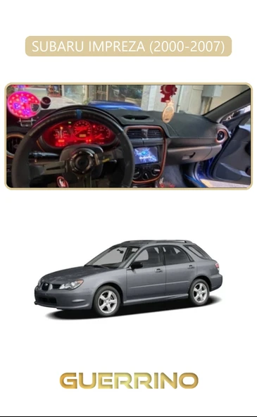 NEYA  SUBARU IMPREZZA (2000-2007)TORPİDO KORUMA HALISI BEJ KENAR ürün görseli 1
