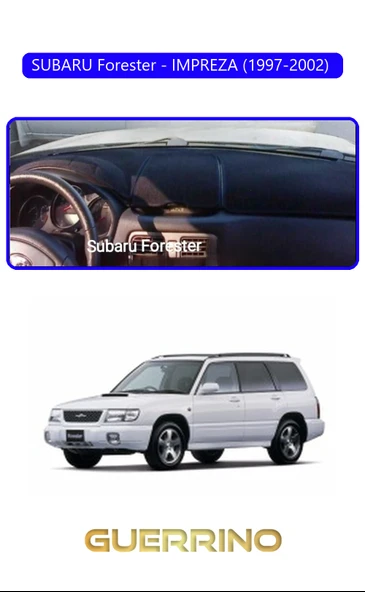 NEYA  SUBARU Forester (1997-2002) IMPREZZATORPİDO KORUMA HALISI MAVİ KENAR ürün görseli 1