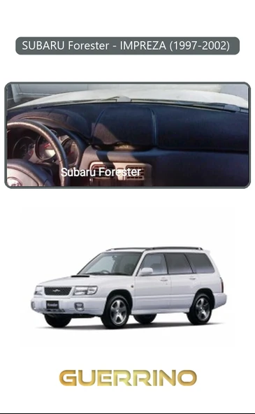 NEYA  SUBARU Forester (1997-2002) IMPREZZATORPİDO KORUMA HALISI GRİ KENAR ürün görseli 1