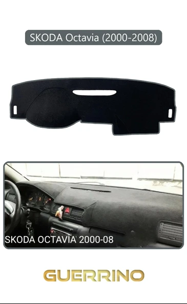 NEYA  SKODA Octavia (2000-2008)TORPİDO KORUMA HALISI GRİ KENAR ürün görseli 1