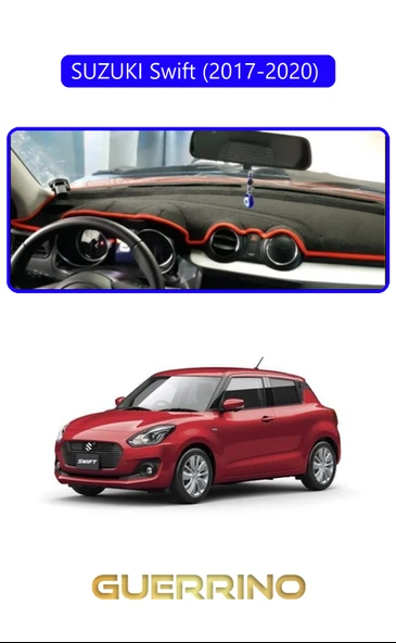 NEYA  SUZUKI Swift   2017-2020 TORPİDO KORUMA HALISI MAVİ KENAR ürün görseli 1