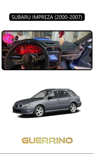 NEYA  SUBARU IMPREZZA (2000-2007)TORPİDO KORUMA HALISI SİYAH KENAR ürün görseli 1