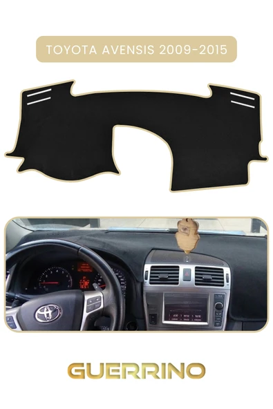 NEYA  TOYOTA Avensis (2009-2015)TORPİDO KORUMA HALISI BEJ KENAR ürün görseli 1
