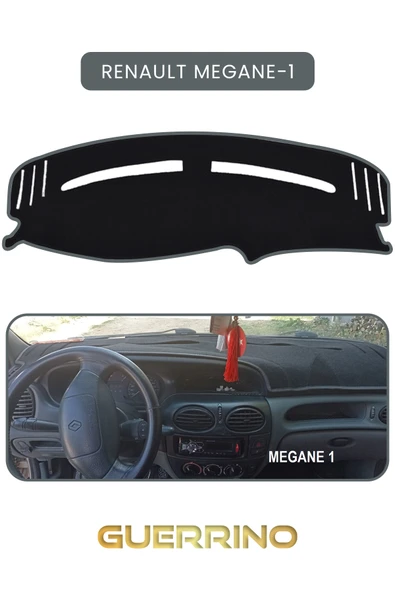 NEYA  RENAULT Megane-1TORPİDO KORUMA HALISI GRİ KENAR ürün görseli 1