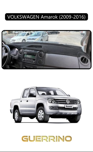 NEYA  VOLKSWAGEN Amarok (2009-2016)TORPİDO KORUMA HALISI SİYAH KENAR ürün görseli 1