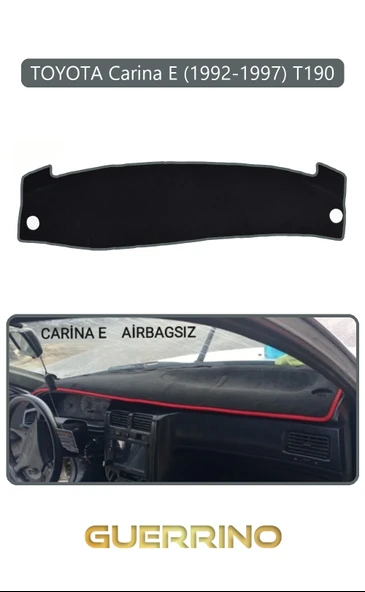 NEYA  TOYOTA Carina E (1992-1997) T190 AIRBAGLITORPİDO KORUMA HALISI GRİ KENAR ürün görseli 1