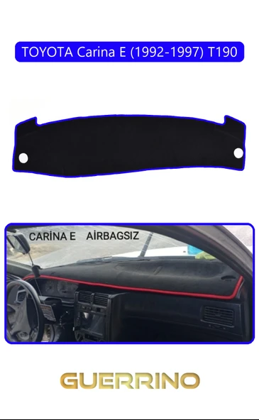 NEYA  TOYOTA Carina E (1992-1997) T190 AIRBAGLITORPİDO KORUMA HALISI MAVİ KENAR ürün görseli 1